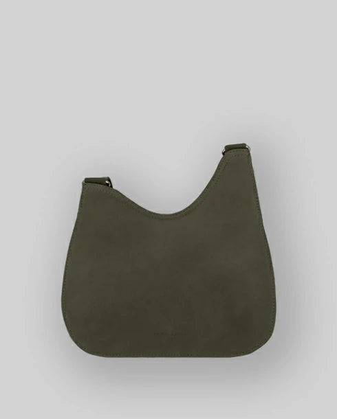 Les Ateliers Foures Artemis Asymmetric Crossbody Bag Kaki - Big Bag NY