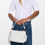 MZ Wallace Chelsea Crossbody Bag in Chalk Liquid - Big Bag NY