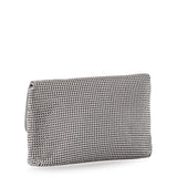 Whiting and Davis Serpents Clutch Black - Big Bag NY