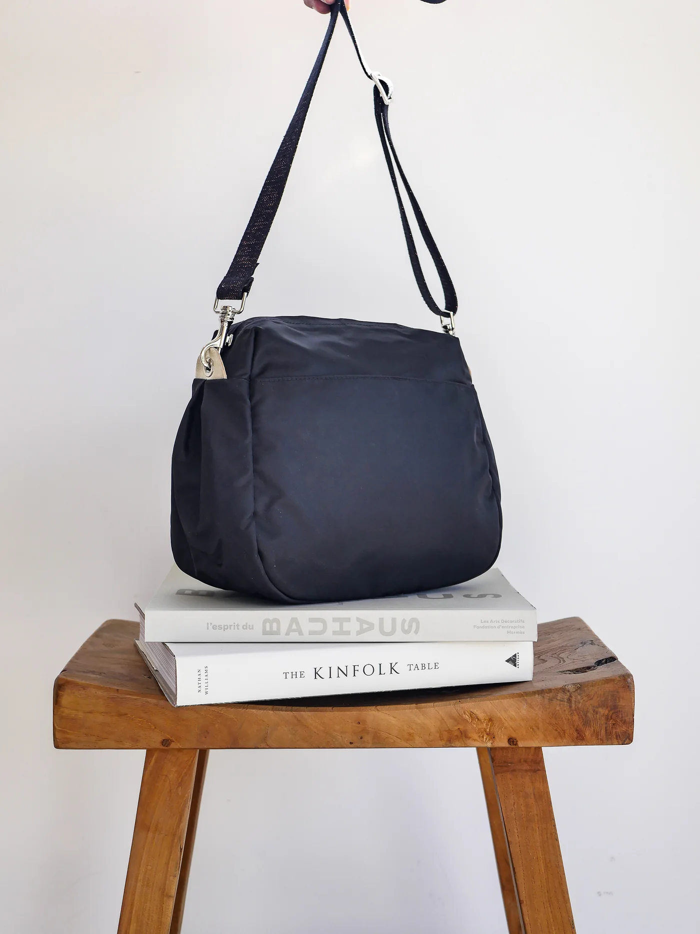 Brontibay Ravello Crossbody Bag Noir Black - Big Bag NY
