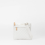 MZ Wallace Metro Flat Crossbody Pearl Metallic - Big Bag NY