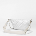 MZ Wallace Small Crosby Sling TOyster Metallic - Big Bag NY