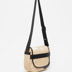 Jack Gomme GABY messenger crossbody bag in Avoine Oatmeal Beige - Big Bag NY