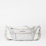 MZ Wallace Small Crosby Sling TOyster Metallic - Big Bag NY