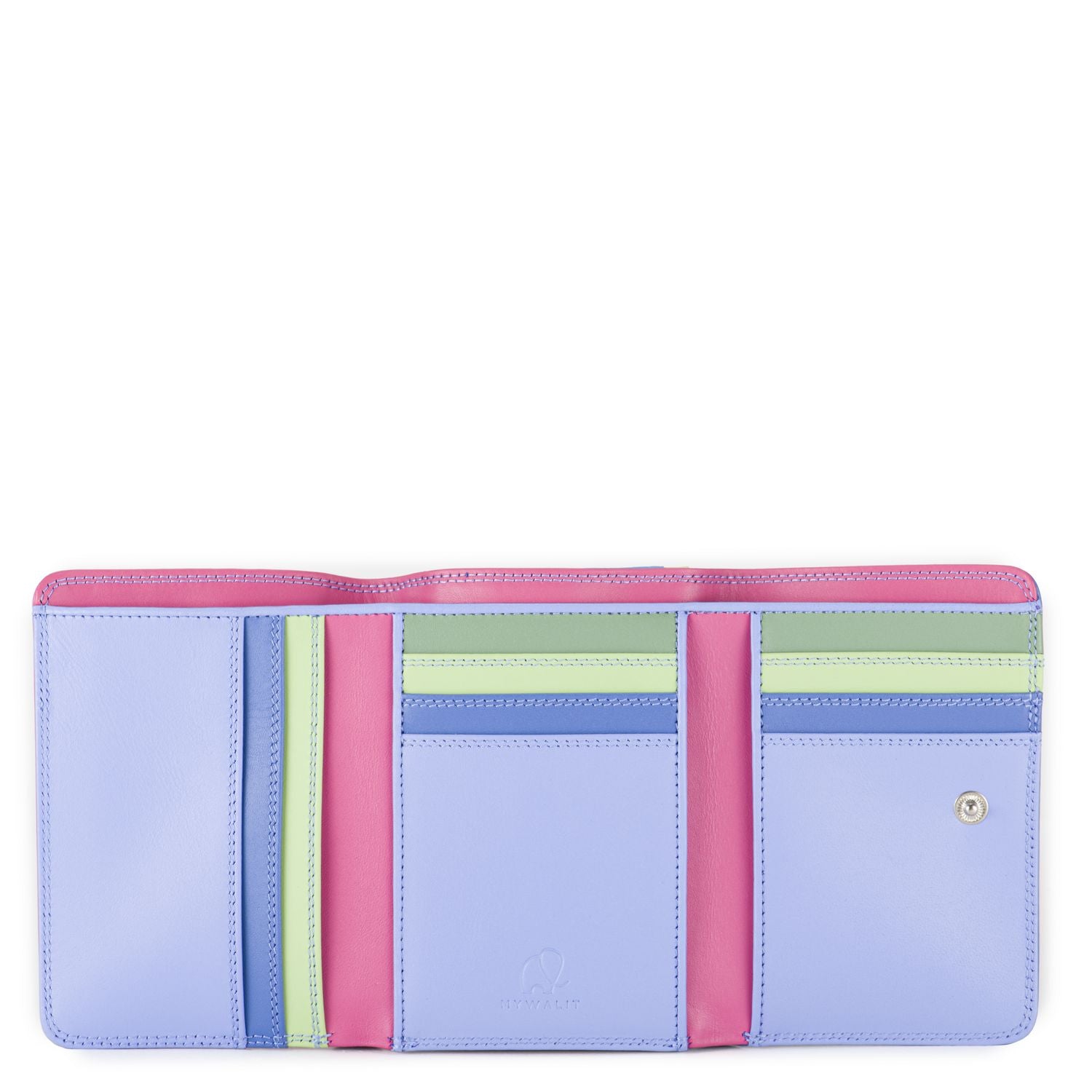 Mywalit Medium Trifold Wallet Viola - Big Bag NY