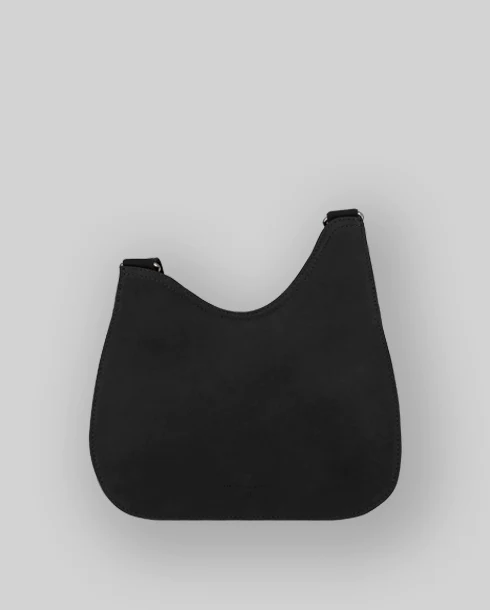 Les Ateliers Foures Artemis Asymmetric Crossbody Bag Noir - Big Bag NY