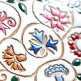 Kobana Tiny Flowers Gamasatsu Square Billfold with Clasp - Big Bag NY