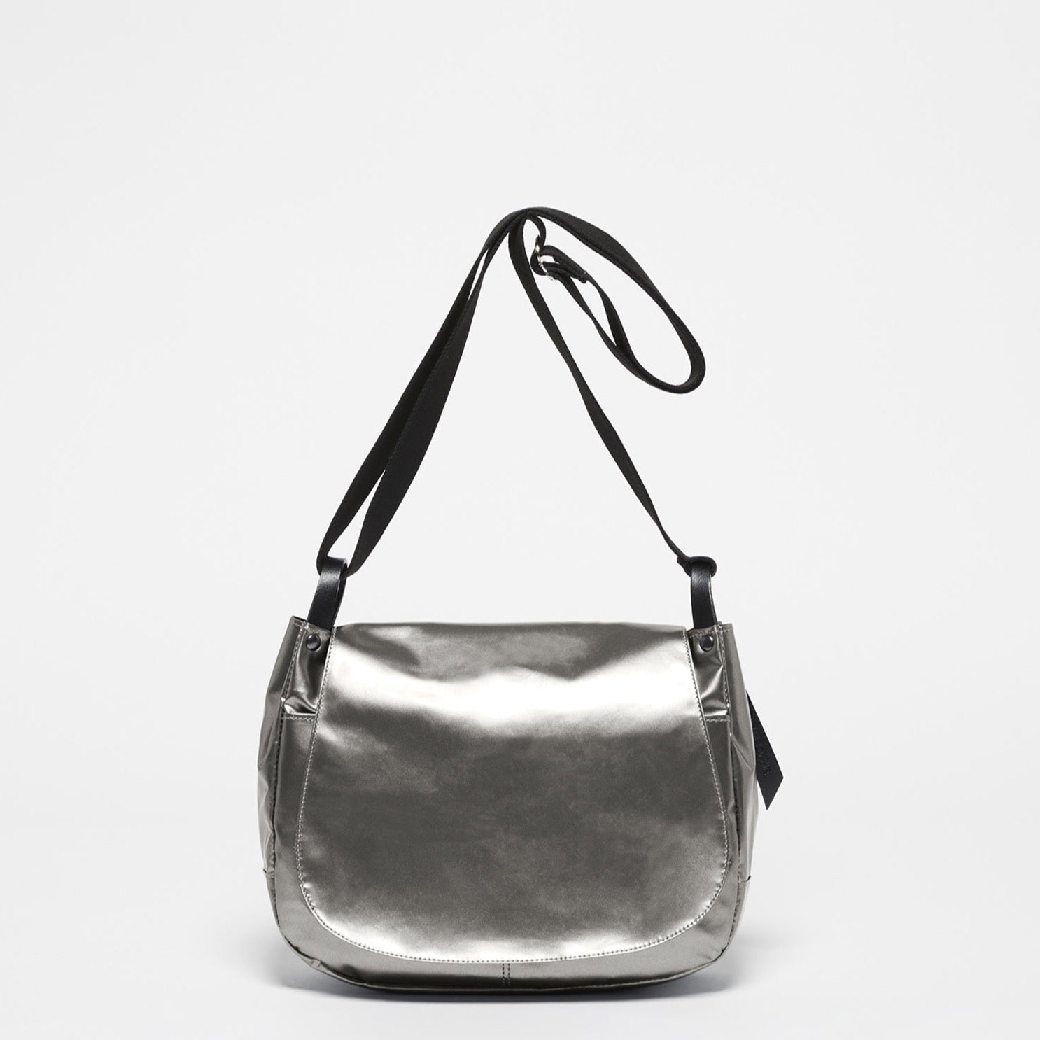 Jack Gomme NICO Crossbody Raincoat Nylon in Metal - Big Bag NY