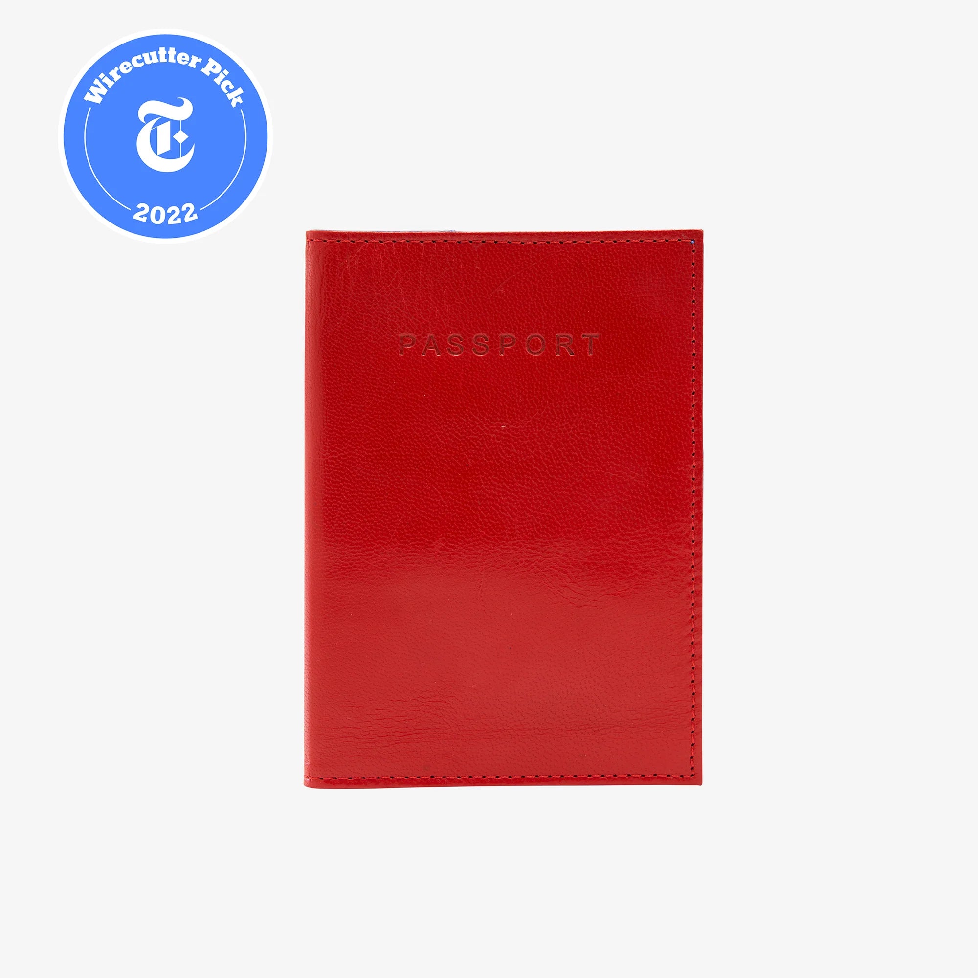 Red Marine Tusk Siam Passport Cover - Big Bag NY