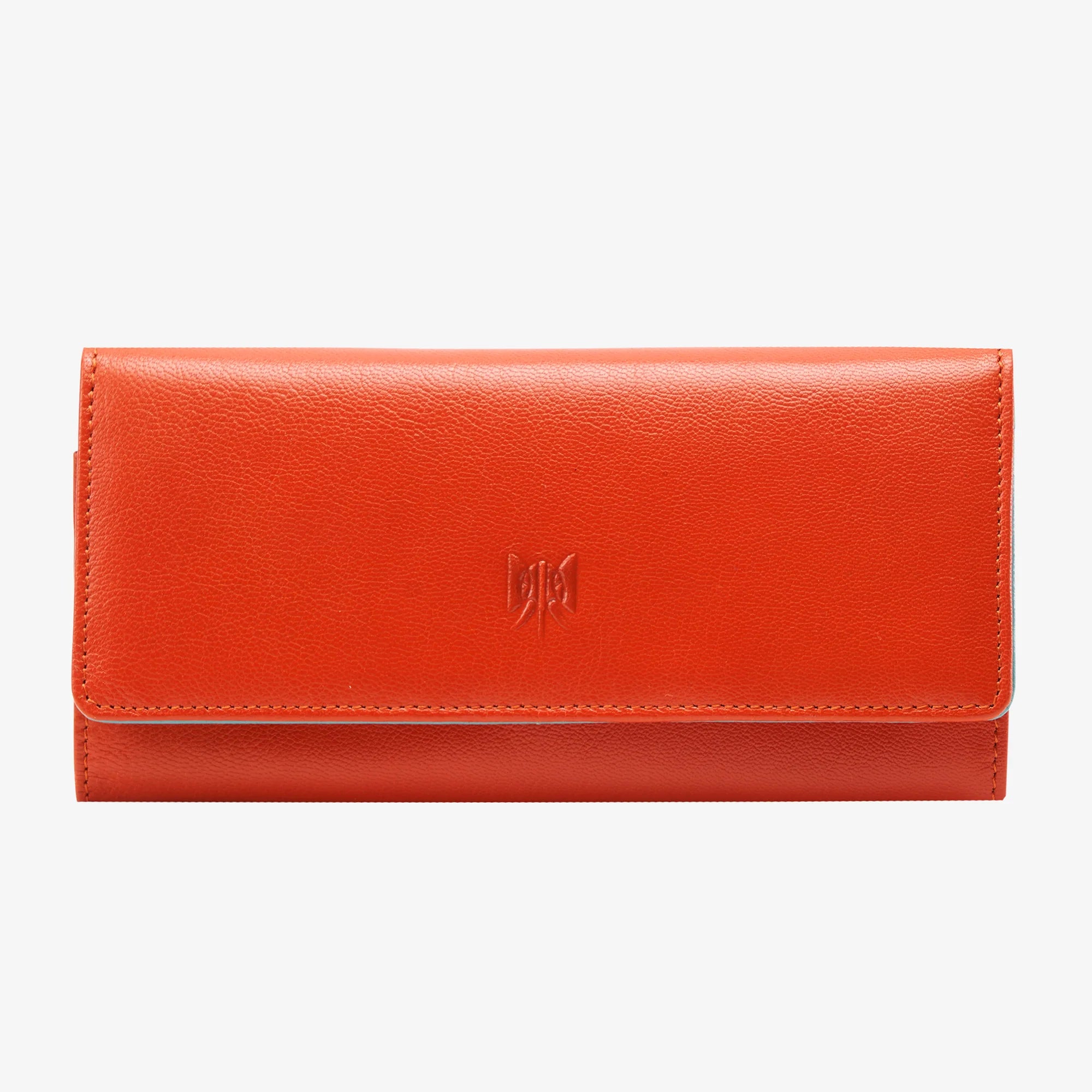 Orange Sky Tusk Siam Accordion Clutch Wallet - Big Bag NY