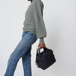 MZ Wallace Small Sutton Deluxe Black - Big Bag NY