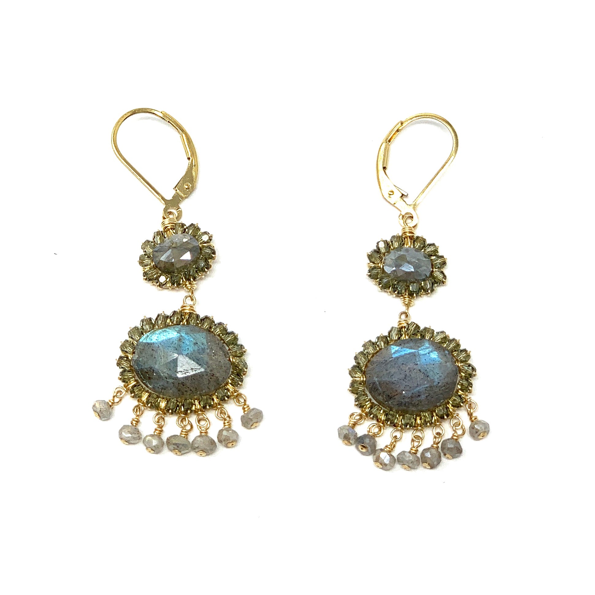 Labradorite Tiered Chandeliers - Big Bag