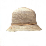 Fine Weave Raffia Cloche