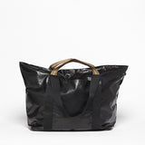 Jack Gomme CHICAGO 48H ESCAPE E22 Weekend Bag Long Weekend bag designed and made in France, ESCAPE line black