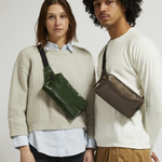 Jack Gomme Premium Coated Linen Bloom Bum Bag Banana Bag Belt Bag Color - Big Bag NY