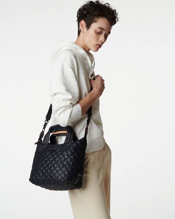 MZ Wallace Small Sutton Deluxe Black - Big Bag NY