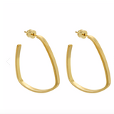 Small Square Hoops