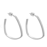 Small Square Hoops
