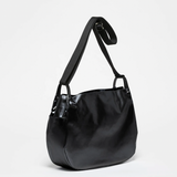 Jack Gomme Mael Medium Crossbody Bag Lightweight Waterproof in Noir Black - Big Bag NY
