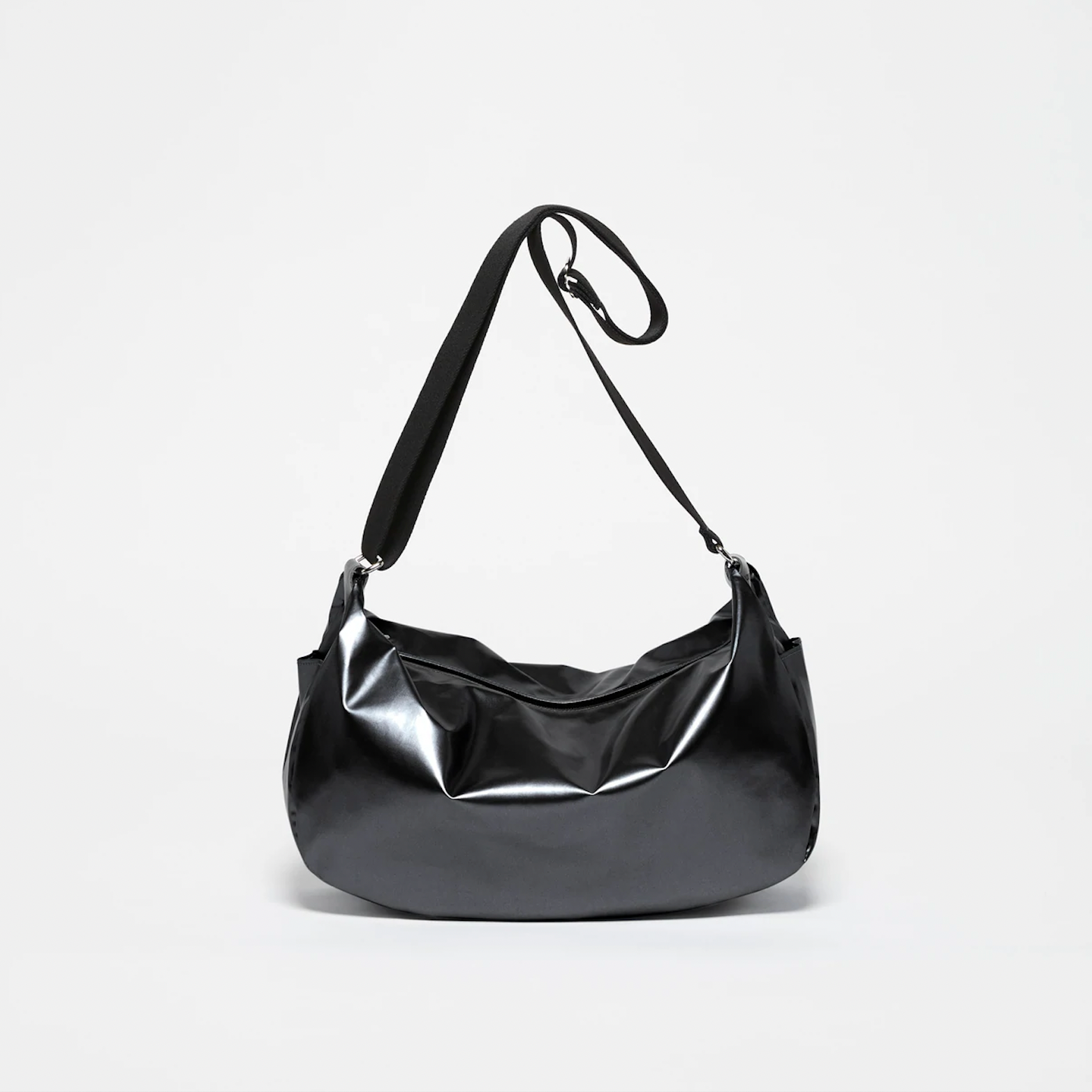 Jack Gomme Liris Crossbody Hobo Noir Black - Big Bag NY