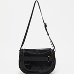 Jack Gomme Atelier Lin GABY messenger bag in Noir Black - Big Bag NY