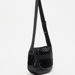 Jack Gomme Atelier Lin GABY messenger bag in Noir Black - Big Bag NY