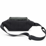 In-Zu Wallaby Crossbody Sling in Black Matte Quilt - Big Bag NY
