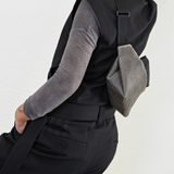 Wallaby Sling in Black Drops on White
