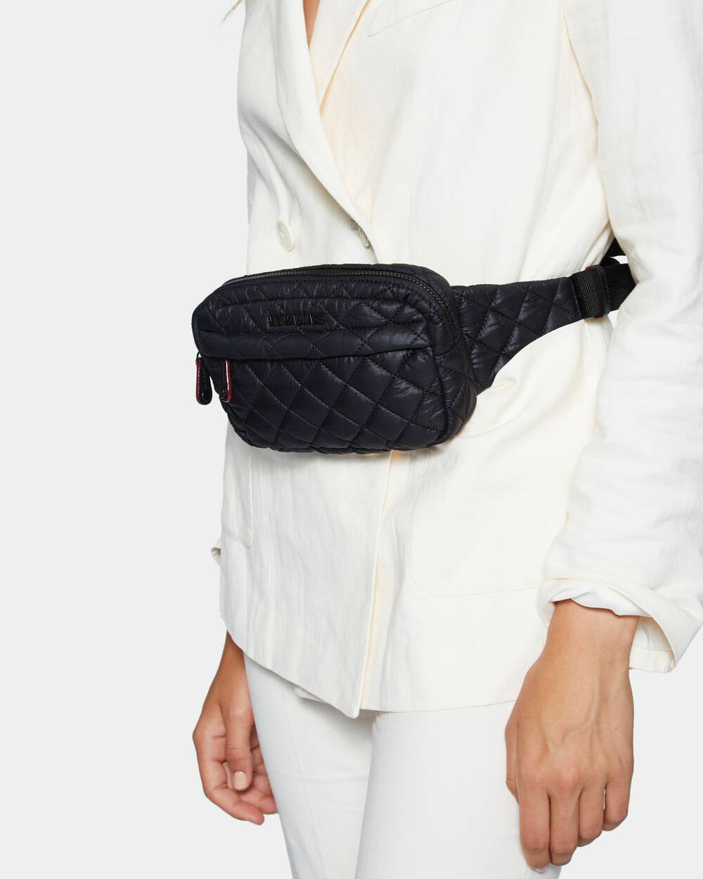 MZ Wallace Metro Belt Bag Black - Big Bag NY