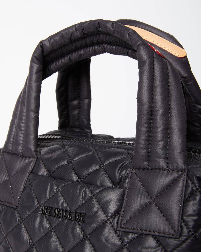 MZ Wallace Small Sutton Deluxe Black - Big Bag NY