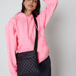 MZ Wallace Metro Flat Crossbody Black- Big Bag NY