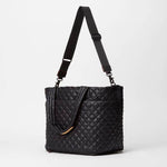 MZ Wallace Medium Metro Tote Deluxe Black - Big Bag NY
