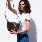 Brontibay Kaya Glam Crossbody Khaki - Big Bag NY