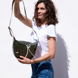 Brontibay Kaya Glam Crossbody Khaki - Big Bag NY