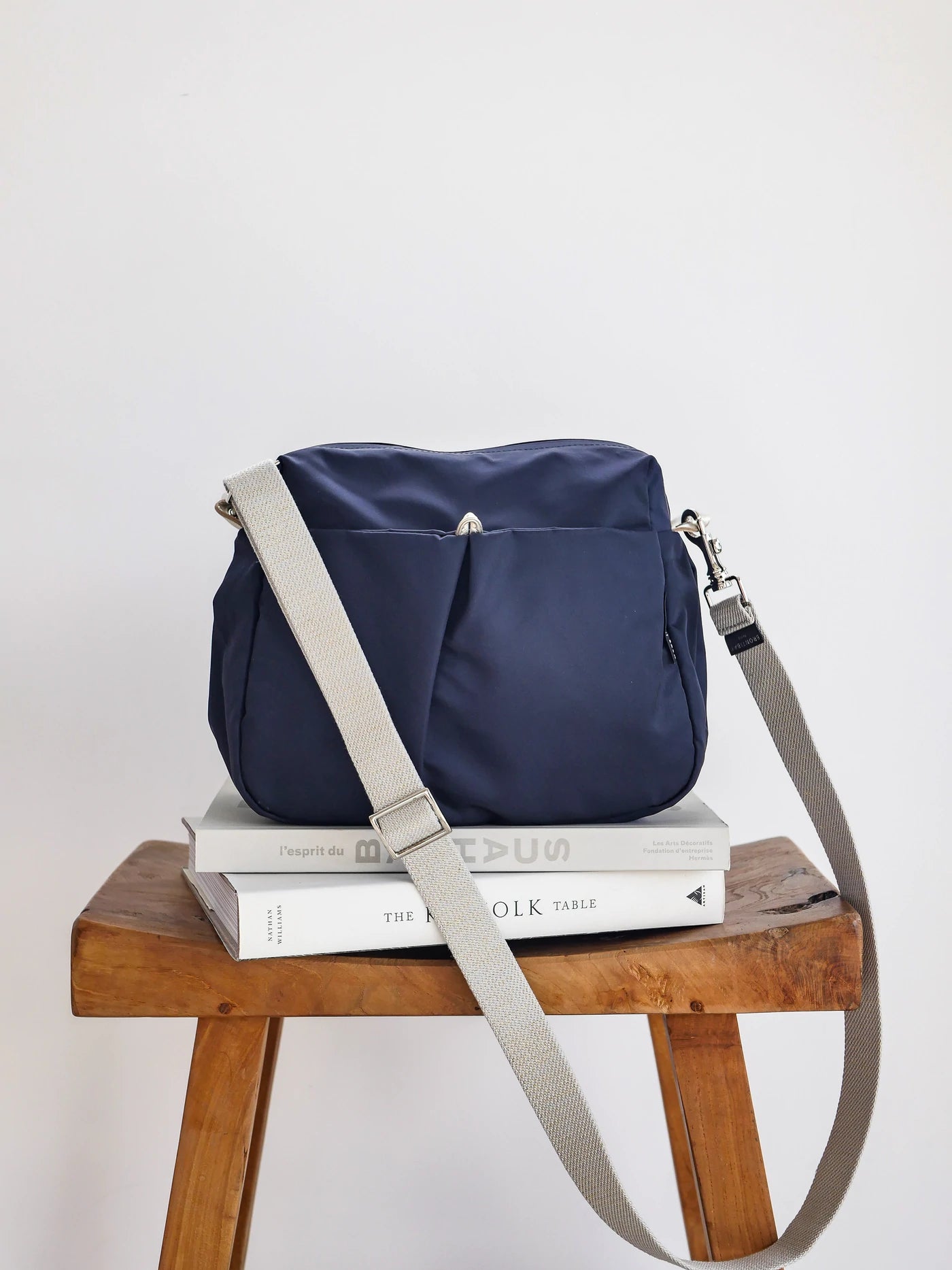 Brontibay Ravello Crossbody Bag Night Blue - Big Bag NY
