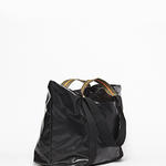 Jack Gomme CHICAGO 48H ESCAPE E22 Weekend Bag  Long Weekend bag designed and made in France, ESCAPE line black