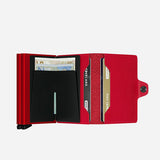 SECRID Twinwallet Original Leather Red - Big Bag NY