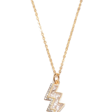 Lightning Bolt Diamond Pendant