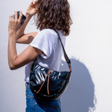 Brontibay Kaya Glam Crossbody Noir Black - Big Bag NY