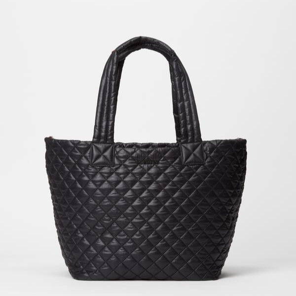 MZ Wallace Medium Metro Tote Deluxe Black - Big Bag NY