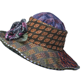 Velvet Liberty Wide Brim Floppy Hat