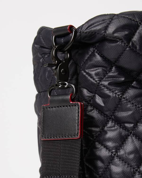MZ Wallace Medium Metro Tote Deluxe Black - Big Bag NY