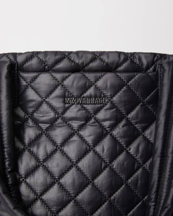 MZ Wallace Medium Metro Tote Deluxe Black - Big Bag NY