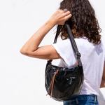 Brontibay Kaya Glam Crossbody Noir Black - Big Bag NY