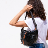 Brontibay Kaya Glam Crossbody Noir Black - Big Bag NY