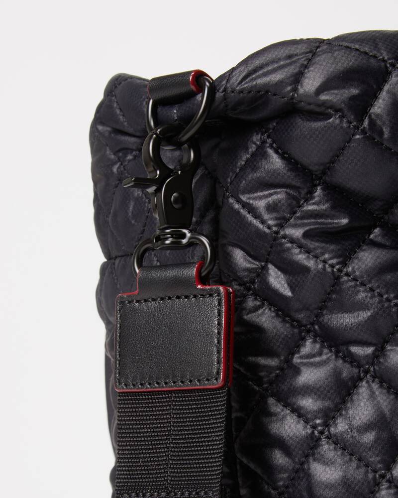 MZ Wallace Black Mini Metro Tote Deluxe - Big Bag NY Black Rec