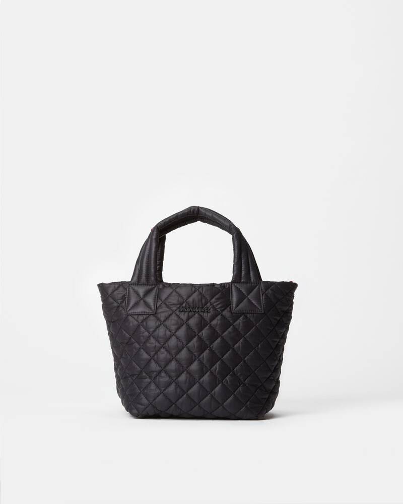 MZ Wallace Black Mini Metro Tote Deluxe - Big Bag NY Black Rec