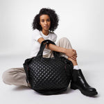 MZ Wallace Medium Metro Tote Deluxe Black - Big Bag NY