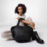 MZ Wallace Medium Metro Tote Deluxe Black - Big Bag NY