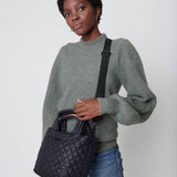 MZ Wallace Black Mini Metro Tote Deluxe - Big Bag NY Black Rec